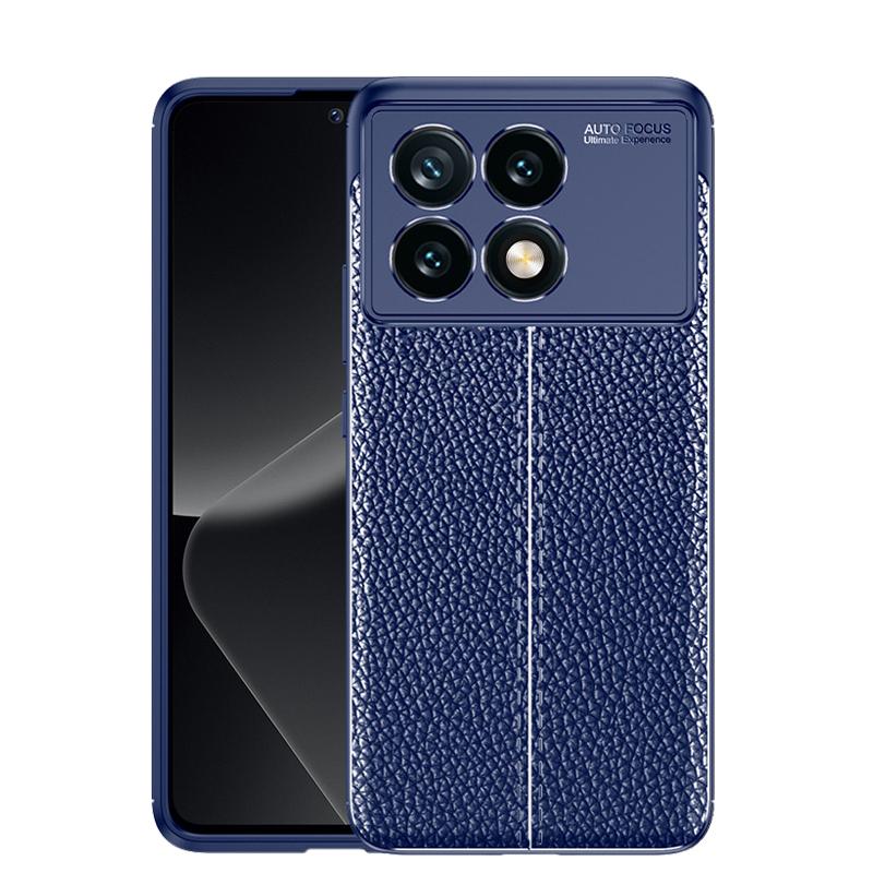 

For Xiaomi Poco X6 Pro Case Xiaomi Poco X6 X6 Pro 5G Cover Cases Shockproof Luxury Soft TPU Silicone Business Style Phone Cover Poco X6 Pro