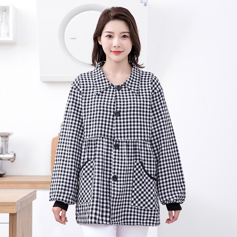 Durable Dustproof Kitchen & Workshop Apron-Top Workwear Jacket