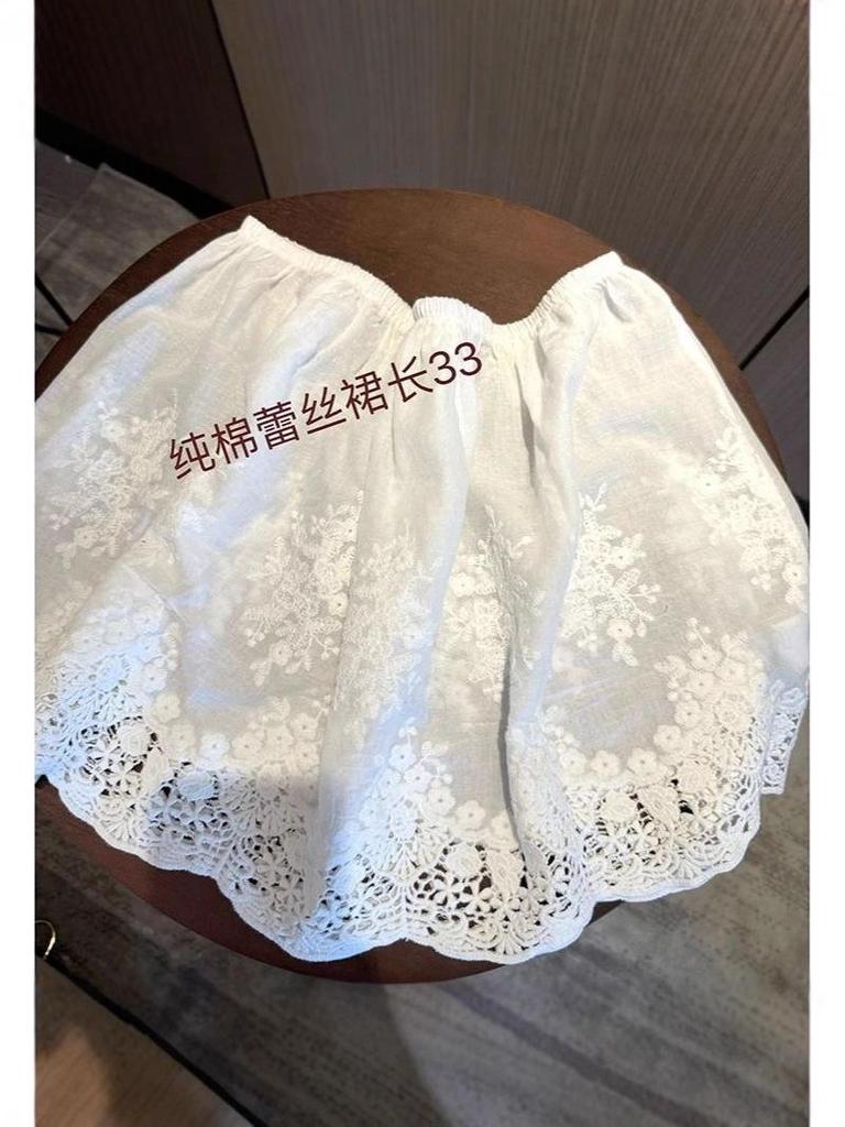Women's Anti-Light Hoodie & Skirt Set: Autumn/Winter Lace-Trimmed Layered Look with Sweater & Pants for Subtle Coverage.