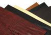 Recycled Leather Book Cover with Low-maintenance (A4 Size, Bookmark) (crocodile-embossed Brown)