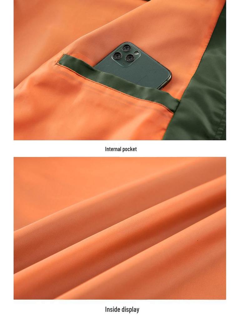 Men's Japanese Style MA1 Bomber Jacket - Spring/Autumn Casual Baseball Jacket