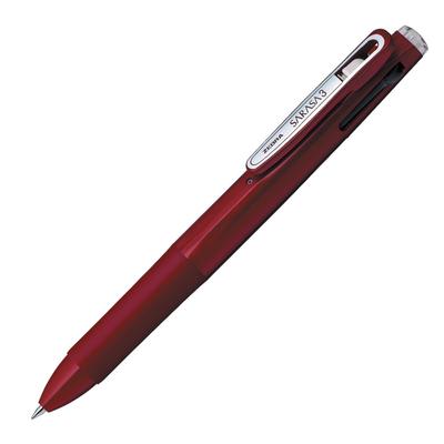 Penna a sfera Zebra Sarasa 3B Rossa 10 pezzi 3 colori 0.5 B-J3J2-R