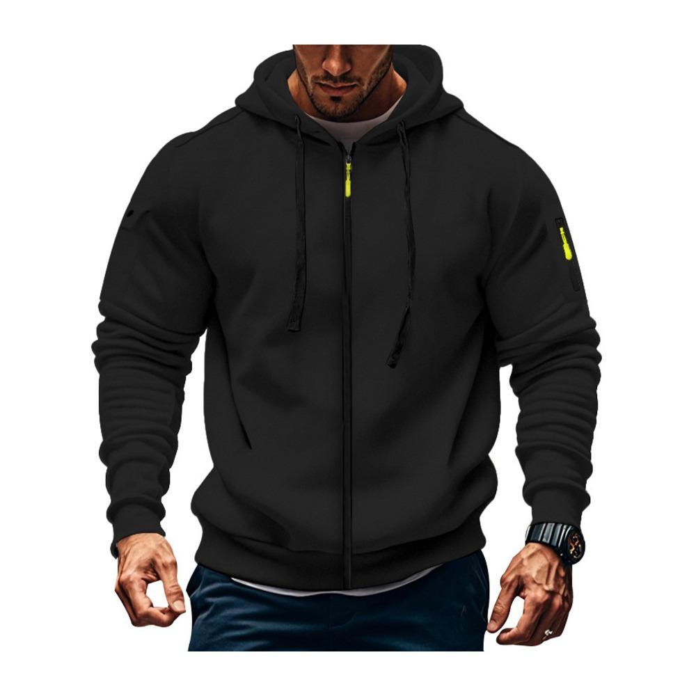 Spring and Autumn Men's Casual Sweatshirt Innovation Hooded Men's Cardigan Jacket Zipper Hoodie