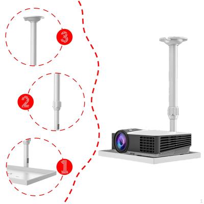 Ceiling Mount with Tray for Projector Camera Extendable Portable Hotel Lifting Bracket
