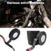 15 Meters Black Three Widths Of Fleece Tape High Temperature Automotive Wire Harness Tape Insulation Electrical Electrical Tape