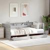 VidaXL Day Bed with Drawers, Sofa Bed with Storage, Guest Bed, Living Room Bedroom Furniture, Modern, Sonoma 3280844