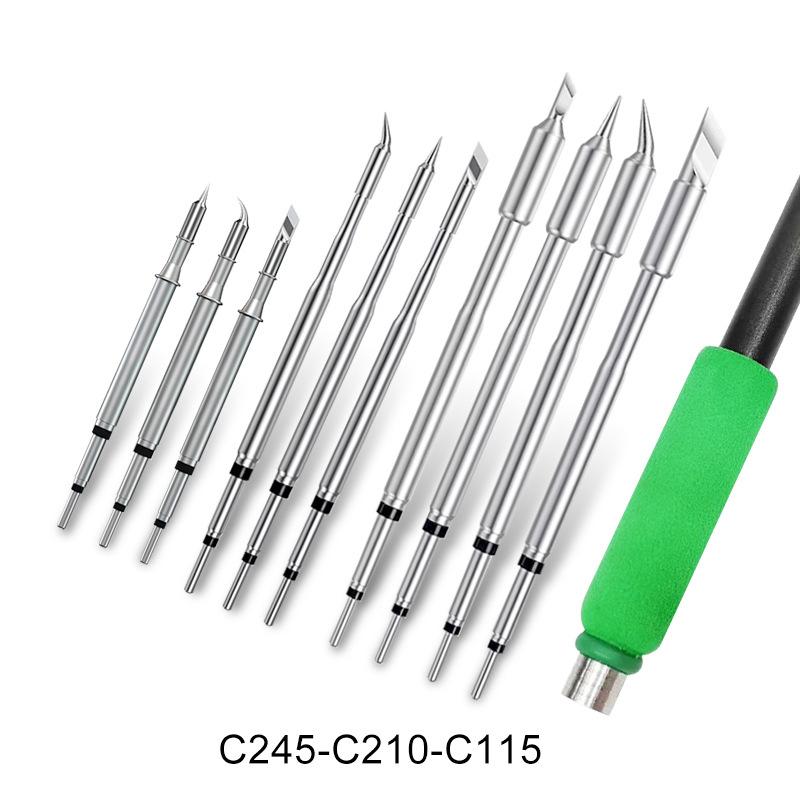 New Superfine Soldering Iron Tip C210/C245/C115 Soldering Iron Tip Optional For Precision Soldering Tools JBC Replacement Tip