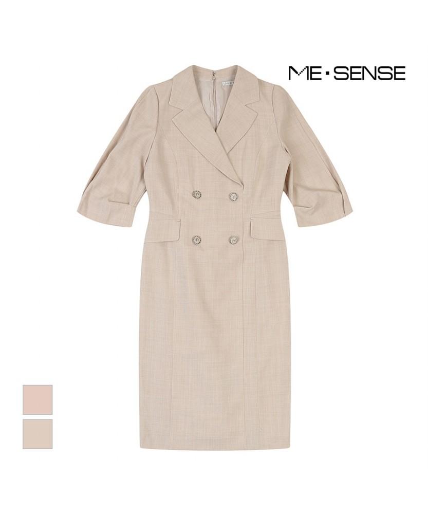 MESENSE Double-Button Collar Dress_Mb33Opm103Z