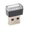 6PCS LED USB Car Atmosphere Lights for Enhanced Interior Glow Customizable Colors and Effects Easy To Use for Most Cars