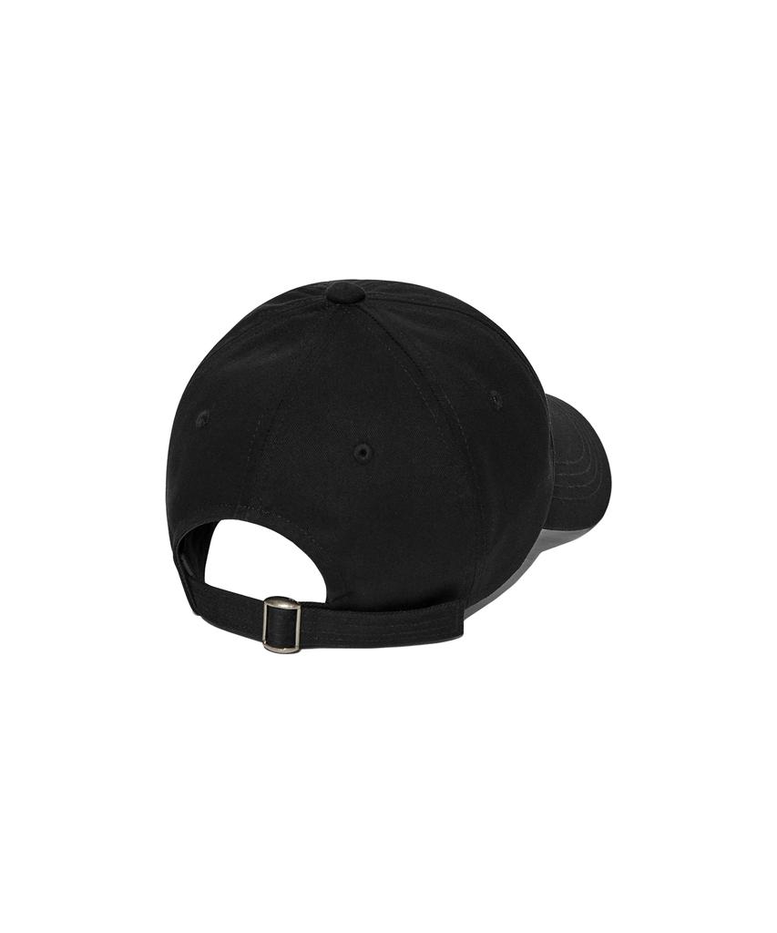 Uallong Deep Signature Logo Ball Cap - Black