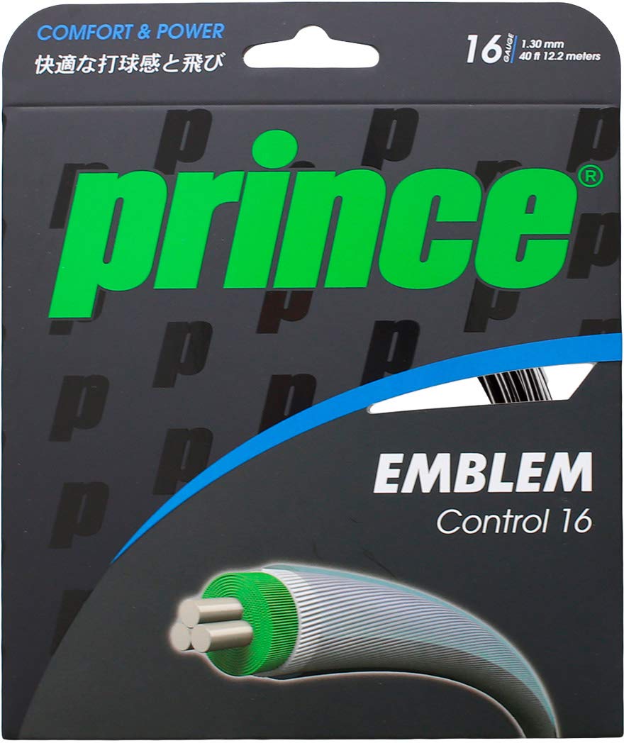 

Prince Hard Tennis Gut Emblem Control 7JJ012 Black (165) чорний