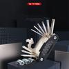1Pc Bicycle Repair Tools Repair Combination Tire Repair Tool Multifunctional Folding Repair Tool Wrench Set