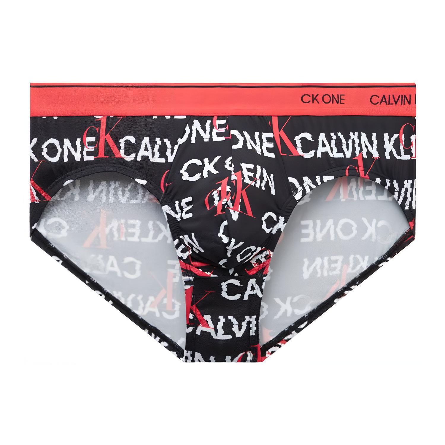 

Calvin Klein One Gravity Band FW21 цветные блоки с принтом стрейч-трусы мужское нижнее белье черные NB2224-V4I L