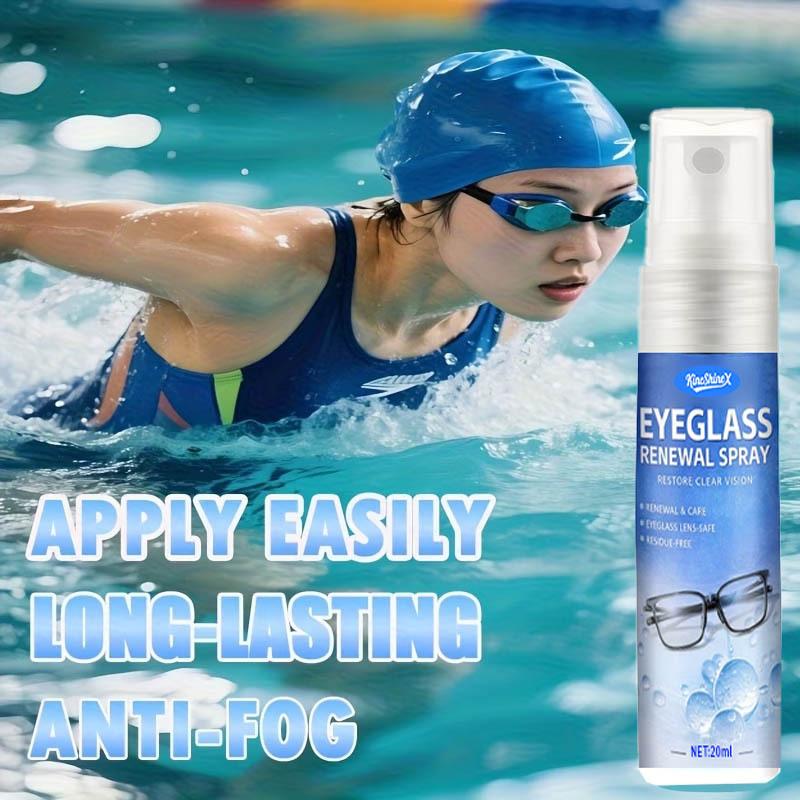 Anti-Fog Spray for Goggle - Long-lasting Clarity,Fog Prevention for Swimming,Diving - Safe for Contact Lens Wearers and Athletes