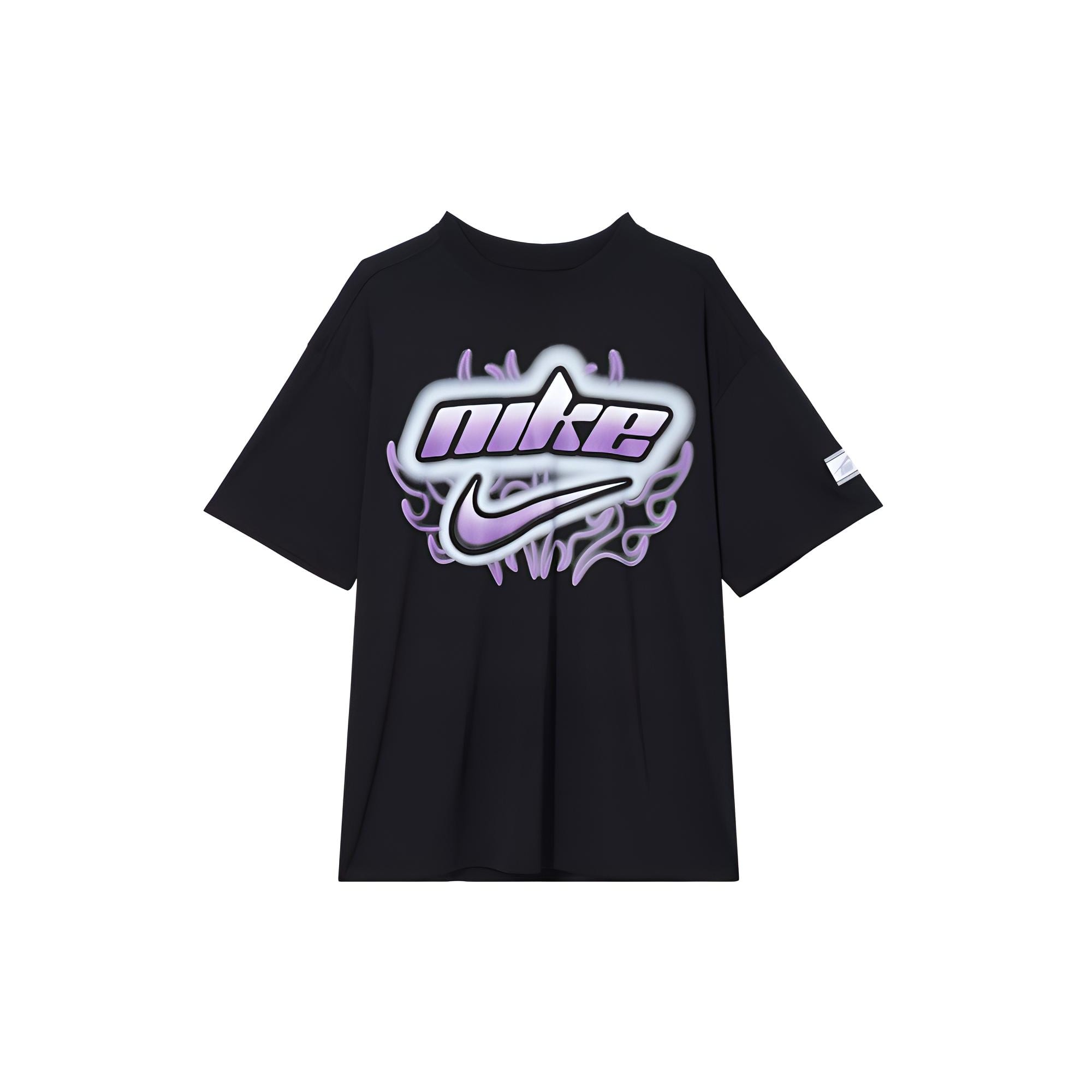 Nike T Shirts Women`s Black Crew