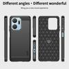 MOFI JK TPU Series-1 TPU Cover for Honor X7a 5G/Play 40 Plus 5G Carbon Fiber Brushed Phone Shell