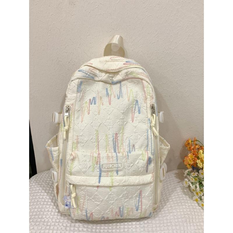 New Korean Style Large Capacity College Style Casual Backpack Small Fresh Style Fashion Backpack
