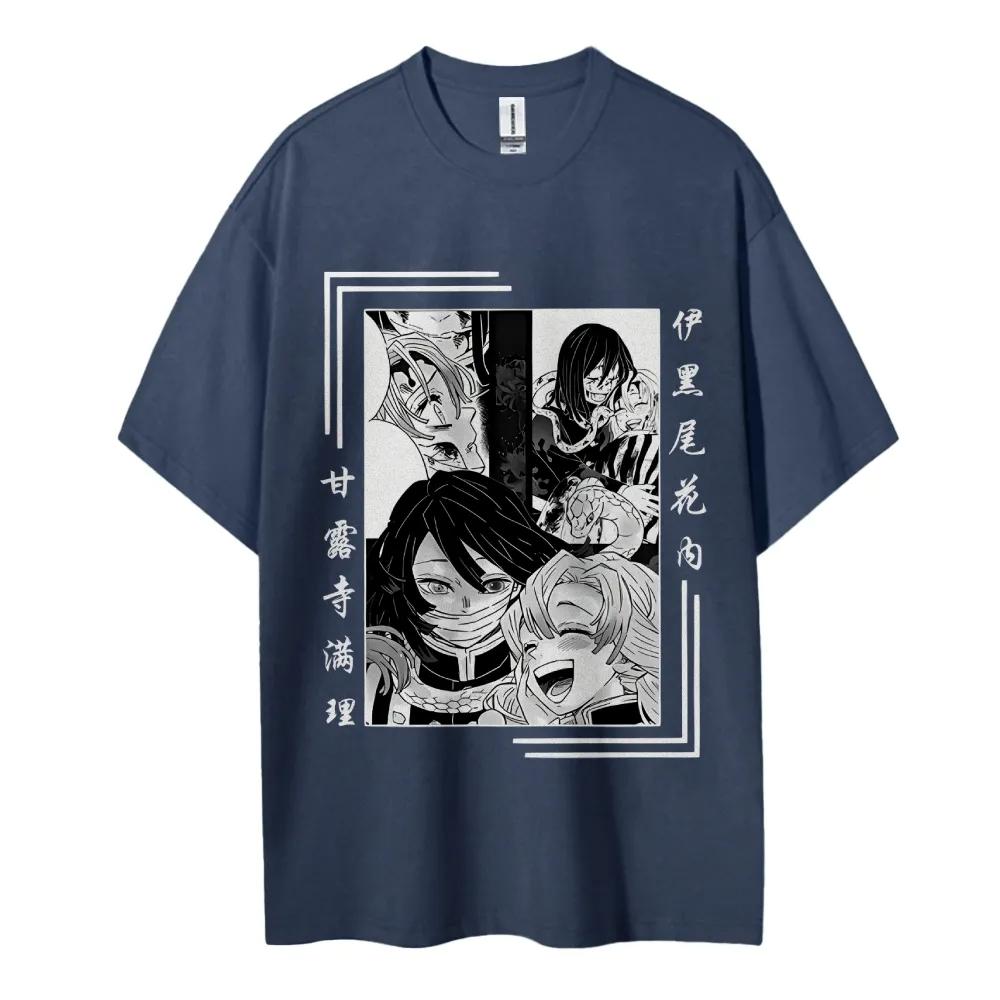 Demon Slayer Japanese Hotblooded Anime Classic Characters Sports Casual Shortsleeved Comfortable Halfsleeved Popular Top