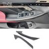 Real Carbon Fiber For BMW 5 Series G60 2026-2026 Car Glass Lifting Frame Panel Decorative Sticker Car Interior Accessories
