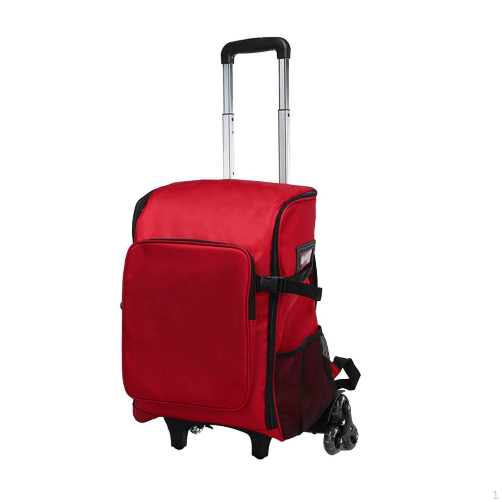 Rolling Cleaning Backpack Large Capacity Housekeeping