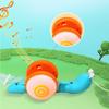 Learning To Walk Pull String Snail Car Toy Cartoon Pet Pull-Along Snail Toy  For Children