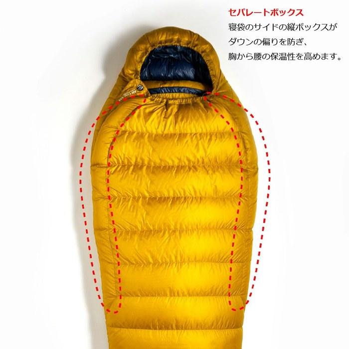 [Isuka] Mummy Sleeping Bag Air Plus 450 (Mustard) 149533