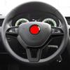 For Skoda Octavia A7 2017 Fabia 2016 2017 Rapid Spaceback 2016 Superb Steering Wheel Decoration Panel Trim Interior Accessories