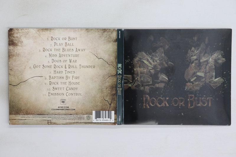 

CD ACDC Rock Or Bust 88875034852 COLUMBIA 2014 US Rock Used