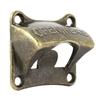 Mounted Bottle Wall Opener Beer Soda Bar Accessories Square Bronze Beer Opener