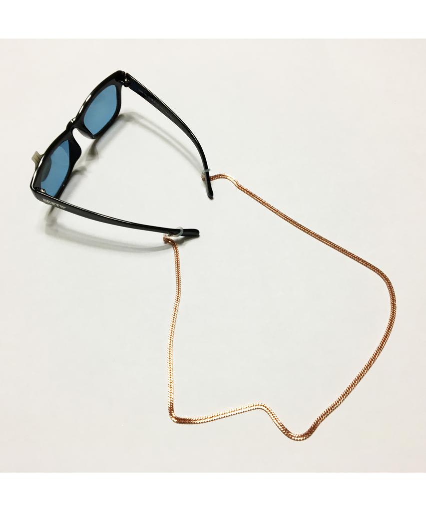 Segseuto [Surgical Steel][Eyeglass Chain] W-Type 005 E.L Rosegold