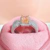 Luxurious Multicolor Wedding Engagement Ring (r8413) - European & American Design