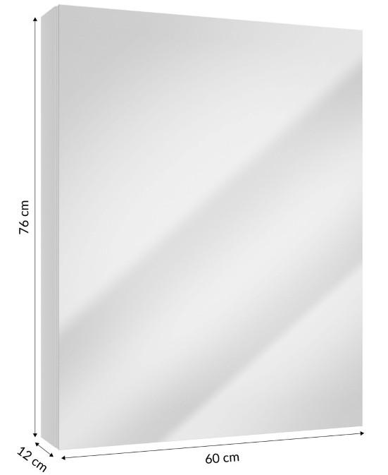 Reflection 60 Hanging Bathroom Cabinet with Mirror