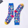Cartoon Anime Women's Cotton High-top Mid-calf Retro Casual Sports Socks