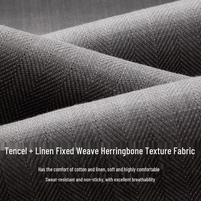 Zhuangji Men's Straight-Leg Casual Pants JAW5X2B2007