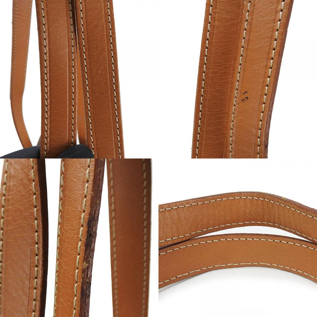 Used CELINE Tote Bag Macadam leather/PVC Brown Shoulder