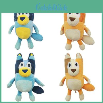 Pelúcia Macia Bluey Presente Crianças Brinquedos de Pelúcia Fofos Fantoches de Família Boneca Brinquedo Fofo Recheado