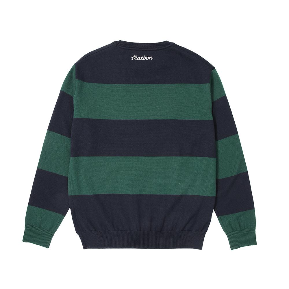 MALBON GOLF Malbon Rugby Sweater Navy (Man)
