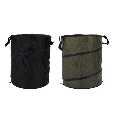 90L Folding Trash Container Portable Water Proof Oxford Cloth Camping Trash Bin for Picnic Outdoor