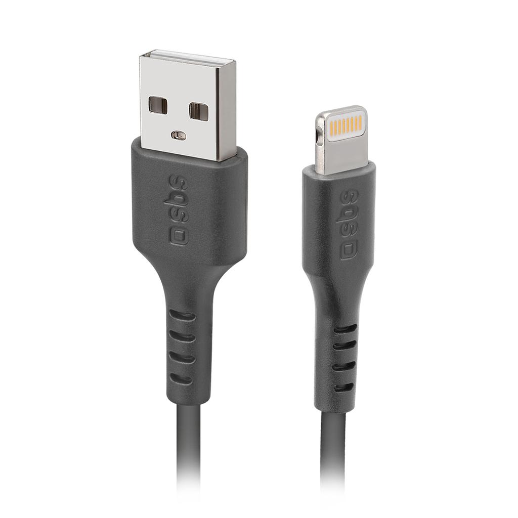 MFi Certified USB-A to iPhone Lightning Cable 1m - Black