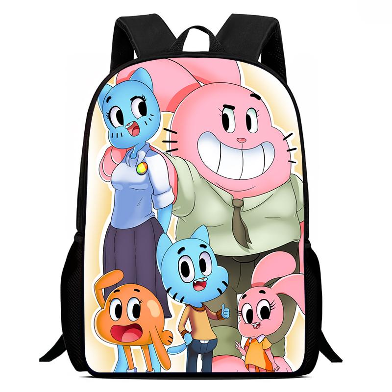Favoriete O-Octonauts Print Dagelijkse Pak Rugzak Jongens Plus Meisjes Rugzak Rits Schouders Het Beste Cadeau Kampeerrugzak