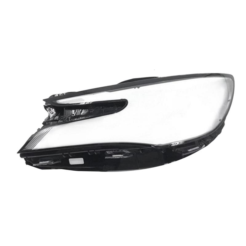 1 Piece Car Left Side Headlight Lens Cover Transparent PC For Buick GL6 2018-2019 Head Light Shade Shell