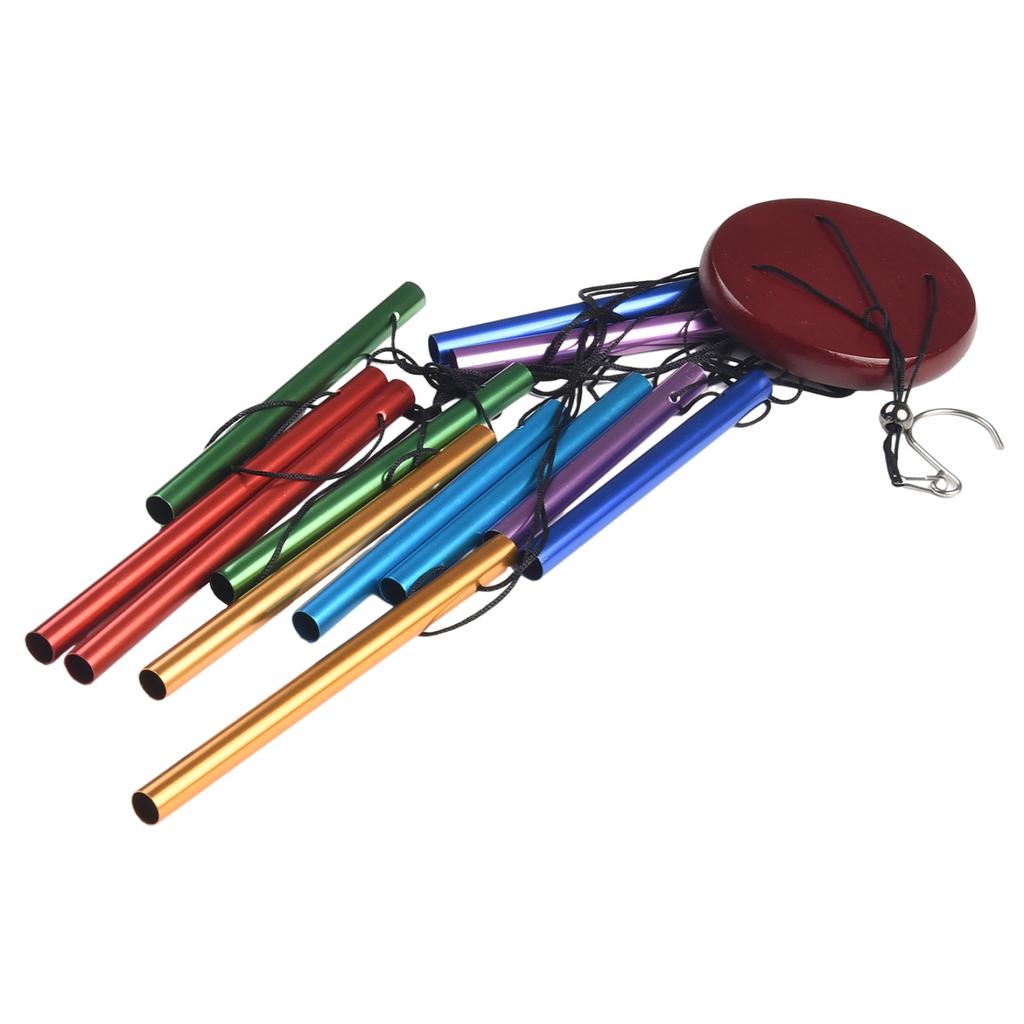 Windspiel mit entspannender Melodie und S-förmigem Design für den Innen- und Außenbereich