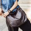 Övre Lager Ko Läder Dam Tofs Axelväska - Europeisk & Amerikansk Mode Crossbodyväska