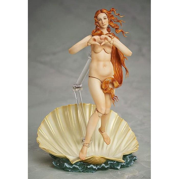 Figma Table Museum The Birth of Venus by Botticelli 1/12 Scale Plastic Painted Action Figure F51116 Multicolor 22.5 Cm X 34.3 Cm X 8 Cm