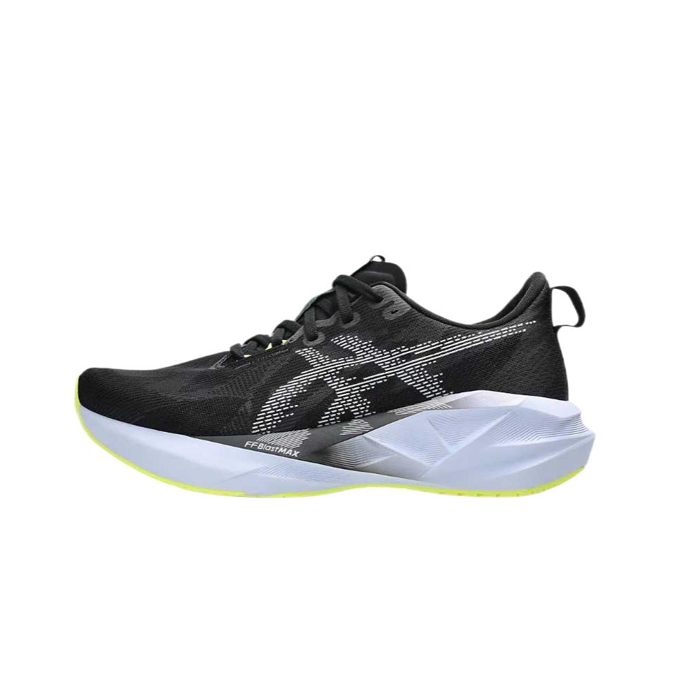 Asics Novablast 5 Fashionable Comfortable Soft Versatile Low-Top Running Shoes Men Running Shoes Black Blue 1011B974-003