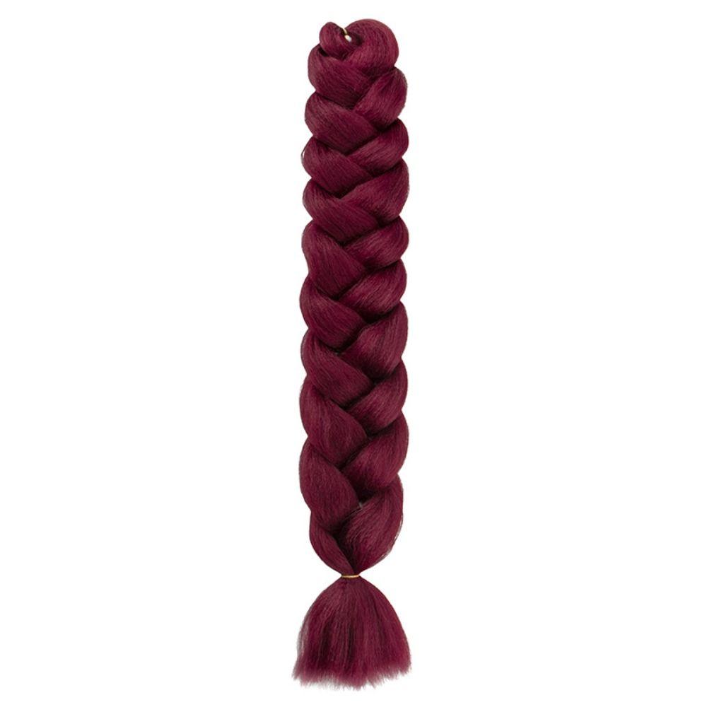 Colorful Synthetic Braids Hair Extensions Crochet Extensions Afro DIY Jumbo Hair Party