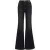 ONLY Women's Whiskered High-Waist Slim-Fit Flared Jeans