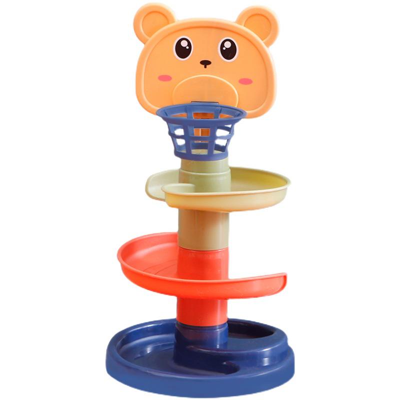 Stacking Ball Slide Tower: Educational Toy for Kids Aged 1-3 Years