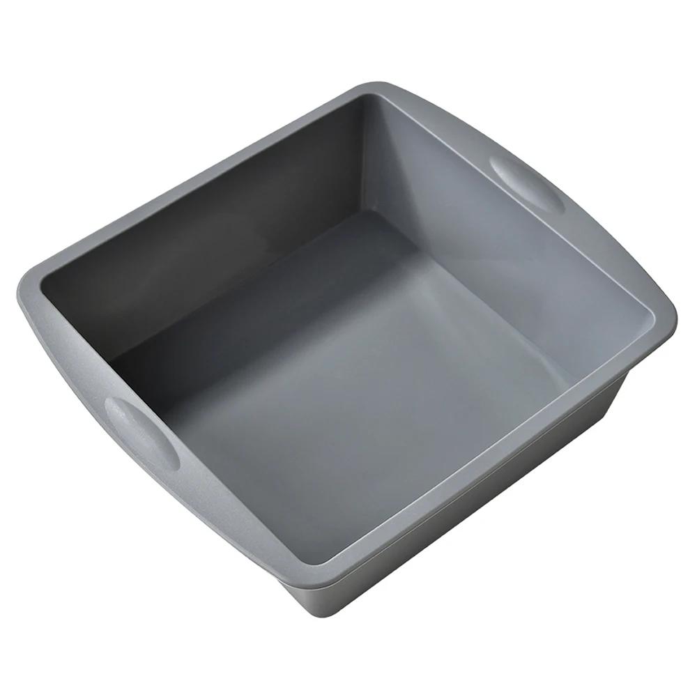 1/4Pcs Silicone Square Cake Mold Easy Release Baking Pan for Cakes Durable Kitchen Tools and Accessories for Home Use
