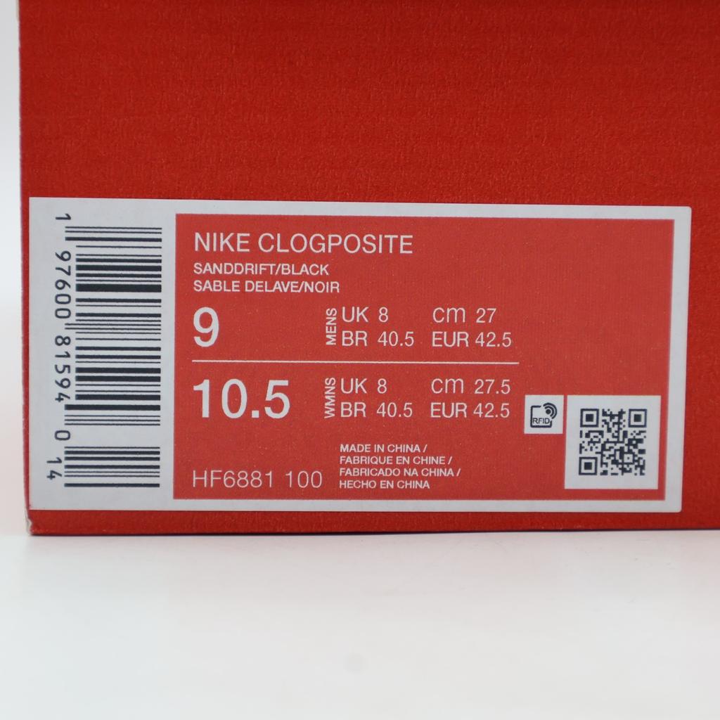 HF6881-100 Nike Clogposite Sand Drift and Black (Men's)